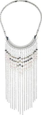 Dorothy Perkins, 1134[^]262015000709289 Womens Peach Bead Cascade Necklace- Pink