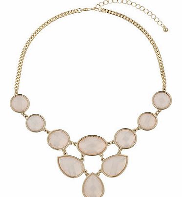 Dorothy Perkins Womens Peach Teardrop Necklace- Pink DP49814820