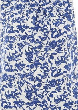 Dorothy Perkins Womens Petite blue floral shell top- Blue