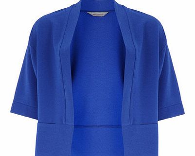 Dorothy Perkins Womens Petite cobalt kimono jacket- Cobalt
