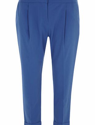Dorothy Perkins Womens Petite cobalt peg trousers- Cobalt