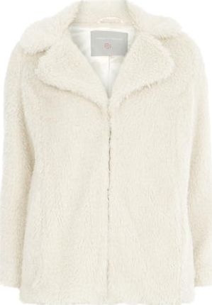 Dorothy Perkins, 1134[^]262015000713179 Womens Petite Cream Fur Coat- Cream DP79864781