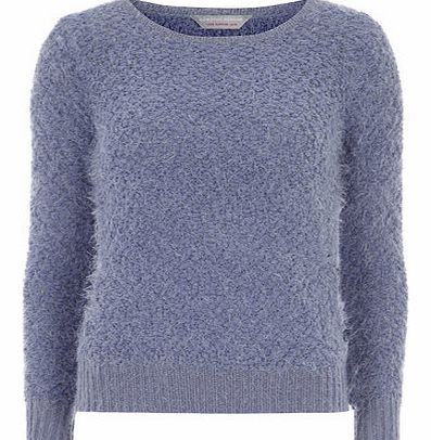 Dorothy Perkins Womens Petite lavender purple pom textured