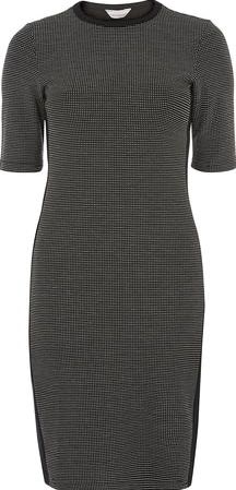 Dorothy Perkins, 1134[^]262015000707705 Womens Petite Print Boducon Dress- Black