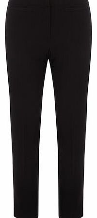Dorothy Perkins Womens Petite straight leg trouser- Black