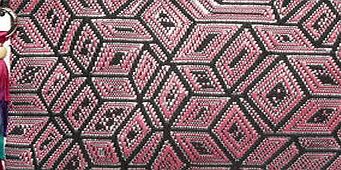 Dorothy Perkins Womens Pink aztec clutch bag- Pink DP18403314