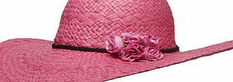 Dorothy Perkins Womens Pink Floppy Hat- Pink DP11148614