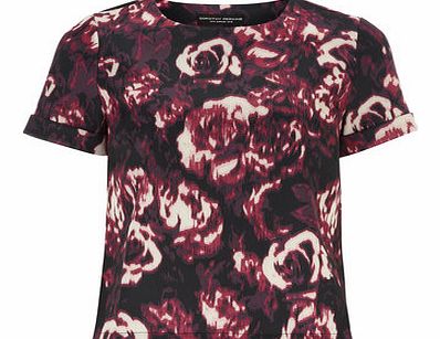 Dorothy Perkins Womens Pink Floral Top- Pink DP05465245