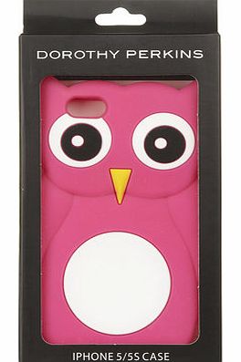 Womens Pink Owl iPhone Cover- Pink DP11139845