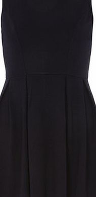 Dorothy Perkins Womens Poppy Lux Navy Lace Fit and Flare Dress-