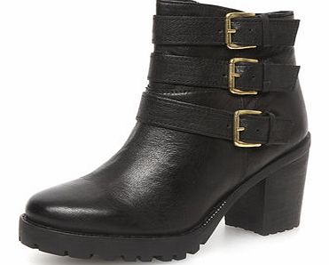 Dorothy Perkins Womens Ravel Block heel ankle boot- Black