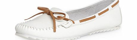 Dorothy Perkins Womens Ravel Chic stylish boat shoes- White