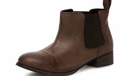 Dorothy Perkins Womens Ravel Flat heel ankle boots- Brown