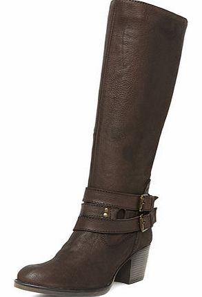 Dorothy Perkins Womens Ravel Knee high boots- Brown DP23000370