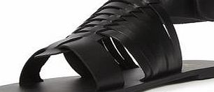 Dorothy Perkins Womens Ravel Leather Sandals- Black DP23000646