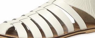 Dorothy Perkins Womens Ravel Leather Sandals- White DP23000653