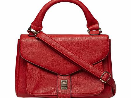 Dorothy Perkins Womens Red mini trapeze satchel bag- Red