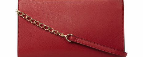 Dorothy Perkins Womens Red Structured Satchel Bag- Red DP18385726