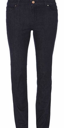 Dorothy Perkins Womens Rinse Straight Leg Jeans- Blue DP70318211