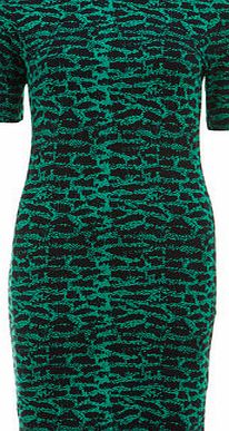 Dorothy Perkins Womens Ruby Rocks Green Batik Tube Dress- Green