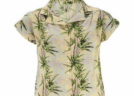 Dorothy Perkins Womens Ruby Rocks Vintage Bamboo Shirt- Yellow