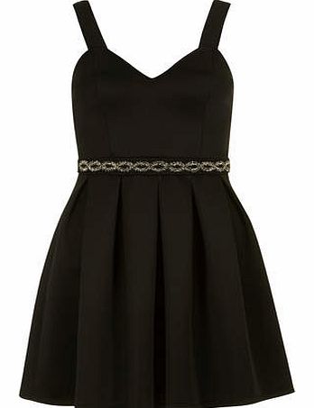 Dorothy Perkins Womens Scarlett B Black embellished skater