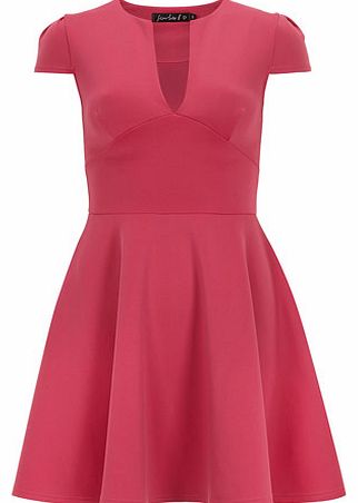 Dorothy Perkins Womens Scarlett B Pink fit and flare dress- Pink