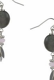 Dorothy Perkins Womens Shell Drop Earring- White DP49815768