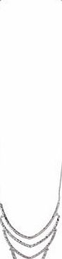 Dorothy Perkins Womens Silver Four Arrow Necklace- Silver