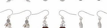 Dorothy Perkins Womens Silver Mixed Earring Multipack- Silver