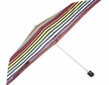 Dorothy Perkins Womens Stripe Umbrella- Multi Colour DP11130532