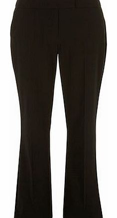Dorothy Perkins Womens Tall Black Naples Bootcut Trousers- Black