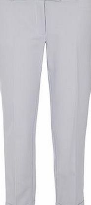 Dorothy Perkins Womens Tall Blue Stitch Straight Leg Trousers-