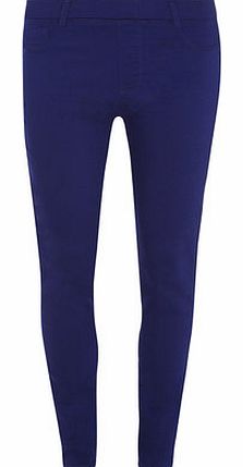 Dorothy Perkins Womens Tall Electric ``Purple`` Eden Jeggings-