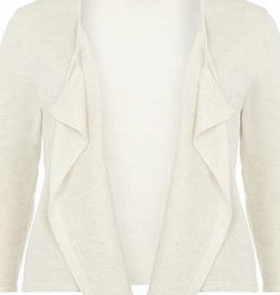 Dorothy Perkins Womens Tall Ivory Short Cardigan- White DP55318600
