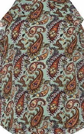 Dorothy Perkins Womens Tall Mint Paisley Print Cami Top- Green