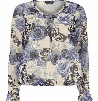 Dorothy Perkins Womens Tall Pink and Black Top- Pink DP05517245