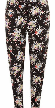 Dorothy Perkins Womens Tall Woven Floral Bloom Jogger- Fl Multi