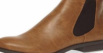 Dorothy Perkins Womens Tan chelsea boots- Tan DP19982150