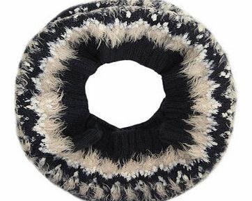 Dorothy Perkins Womens Teal Fairisle Snood- Blue DP11129781