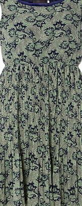 Dorothy Perkins Womens Tenki Blue Midi Dress- Blue DP61100403