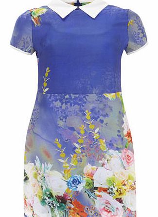 Dorothy Perkins Womens True Decadence Tropical Organza Shift