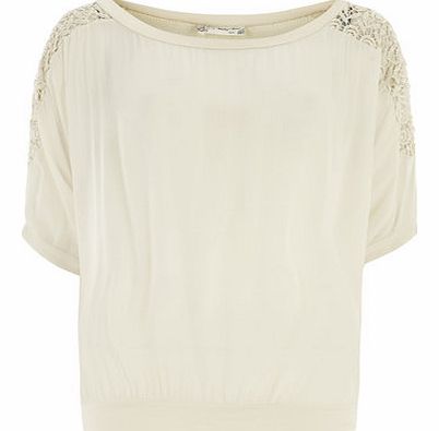Dorothy Perkins Womens Voulez Vous Stone Crochet Shoulder Top-