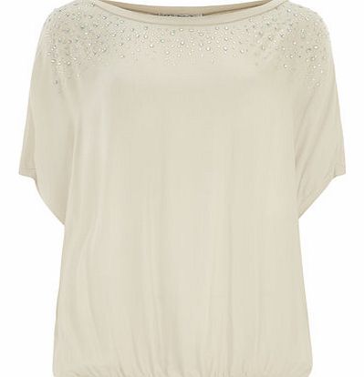 Dorothy Perkins Womens Voulez Vous Stone Diamante Oversized Top-