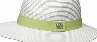 Dorothy Perkins Womens White Panama Hat- White DP11148302