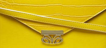 Dorothy Perkins Womens Yellow butterfly crossbody bag- Yellow