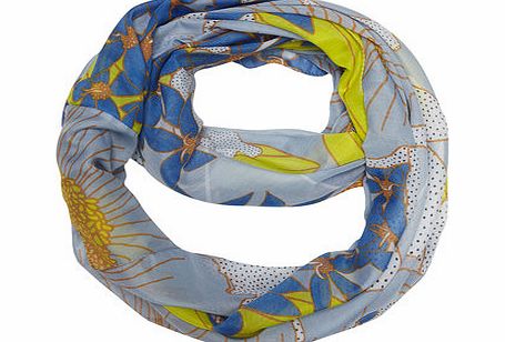 Dorothy Perkins Womens Yellow Cali Patch Snood- Yellow DP11157741