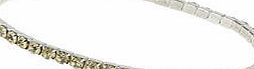 Dorothy Perkins Womens Yellow Rhinestone Bracelet- Yellow