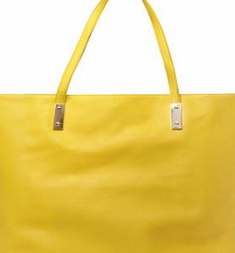 Dorothy Perkins Womens Yellow shopper bag- Yellow DP18407141