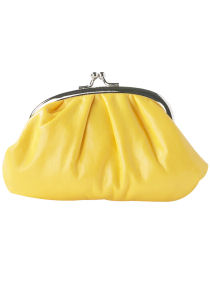 Dorothy Perkins Yellow frame purse
